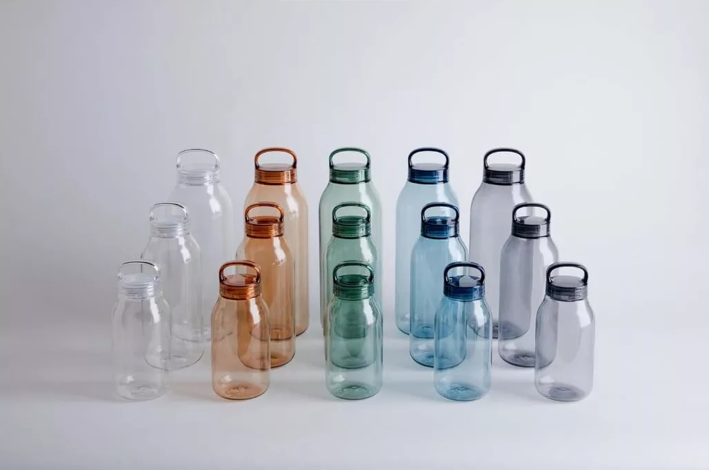 Kinto Water Bottles in five colours and three sizes